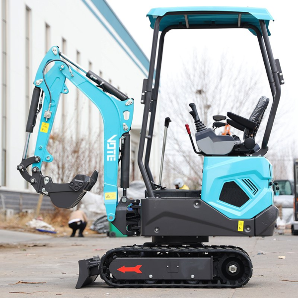 Cheap Mini Small Excavators 1 Ton 2 Ton Earth-Moving Machinery CE EPA Hydraulic Mini Digger Wholesale Household Mini Excavator