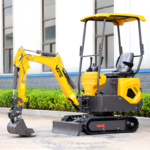 Cheap Mini Small Excavators 1 Ton Earth-Moving Machinery CE EPA Euro 5 Hydraulic Mini Digger Wholesale Household Micro Bagger
