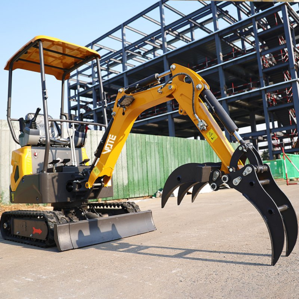 Cheap Mini Small Excavators 1 Ton Earth-Moving Machinery CE EPA Euro 5 Hydraulic Mini Digger Wholesale Household Micro Bagger