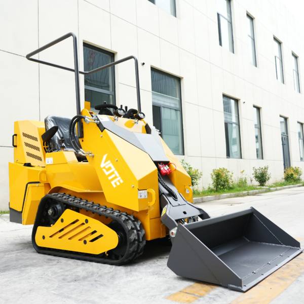 Cheap New Small Mini Towable Backhoe Loader Earth-Moving Machinery Small Garden Trucking Wheel Skid Steer Loader Backhoe