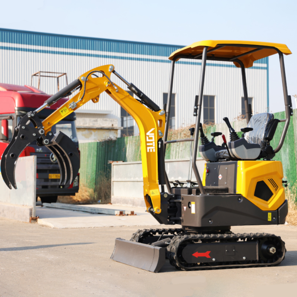 Cheapest Mini Excavator 1.5 Ton EPA Euro 5 Engine Crawler Digger Farm 1 Ton 1.2 Ton Home Mini Excavator Machine