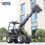 China Brand Small 800kg 1.2 1.5 2 Ton Articulated Industrial Front Mini Wheel Loader Price