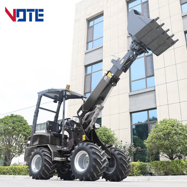 China Brand Small 800kg 1.2 1.5 2 Ton Articulated Industrial Front Mini Wheel Loader Price