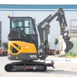 China Cheap 3 Ton Mini Excavator, High-Quality Hydraulic Excavator, CE Euro5 Certified with Multiple Attachments