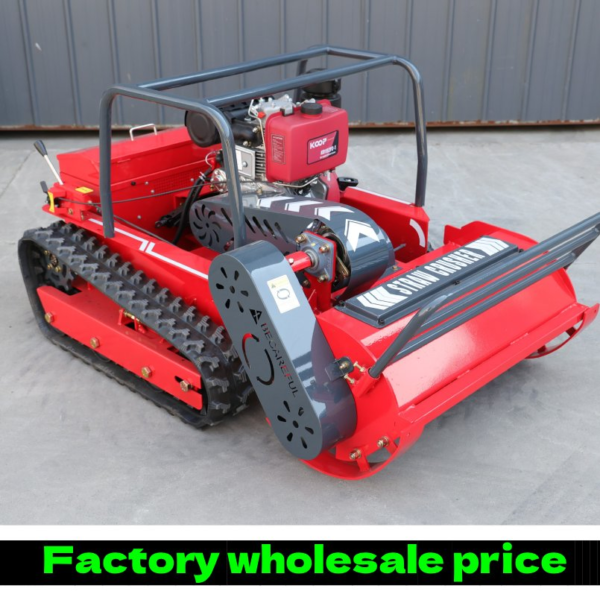 China Cheap Lawn Mower, Remote-Controlled Grass Cutting Robot, Efficient Grass Cutting, Factory Shipping