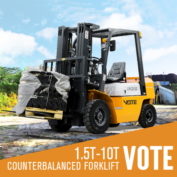 China Diesel Mini Telescopic Clamp Forklift Trucks 1-Ton, 2.5-Ton, 3-Ton Plant Warehouse Forklift