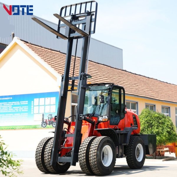 China Discount Forklift 3 Ton off Road Forklift 5 Ton All Rough Terrain Forklift for Sale
