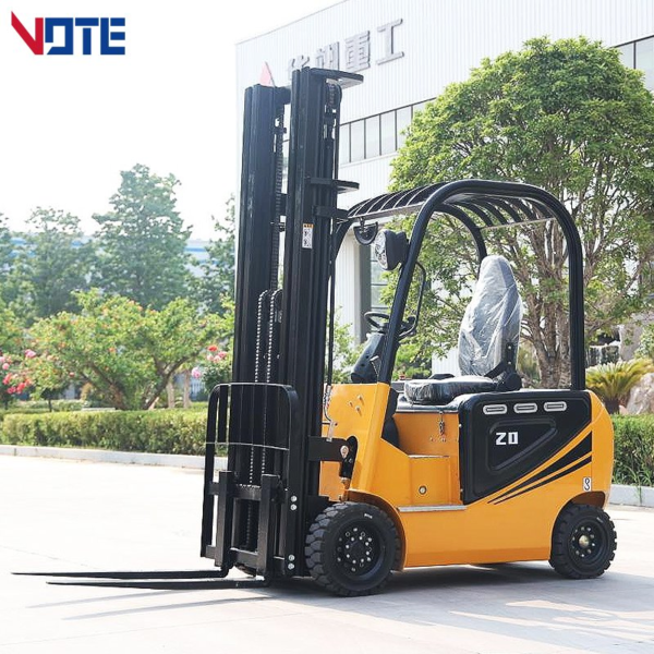 China Electric Mini Telescopic Clamp Forklift Trucks 1-Ton, 2.5-Ton, 3-Ton Plant Warehouse Forklift