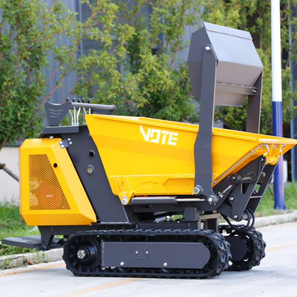China Factory Mini Dumper 500kg Europe Farm Construction Mini Crawler Dumper 800kg High Efficiency Tracked Mini Dumper