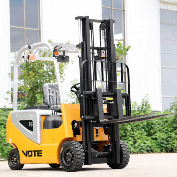 China Fork Lift New 3.5 Ton Lithium Ion Battery Electric Forklift 3 Ton 2 Ton 1 Ton 1.5 Ton Electric Forklift Truck 2.5 Tonne