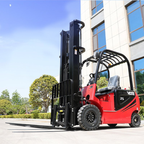 China Forklift 1 Ton Electric Price Parts Charging Indicator Warehouse Mini Compact Electric Forklift Batteries 48V
