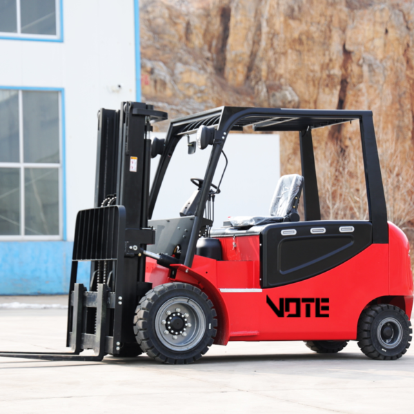 China Forklift 1.5 Ton Electric Price Parts Charging Indicator Warehouse Mini Compact Electric Forklift Batteries 48V