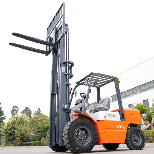 China Forklift Manufacturer 2.5 Ton Diesel Forklift Multifunctional Small Counterbalanced Warehouse Diesel Forklif