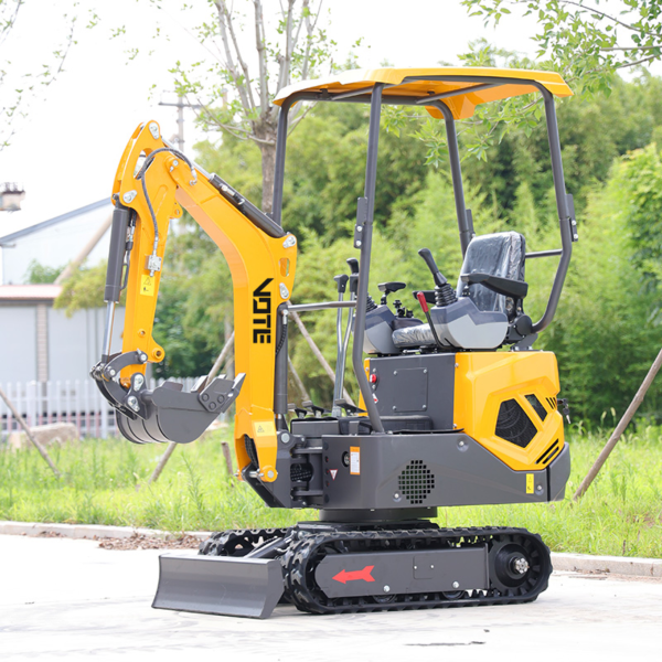 China Garden and Farming New Design Small Crawler Excavator 800kg to 1200kg Hydraulic Super Mini Excavator 1 Ton