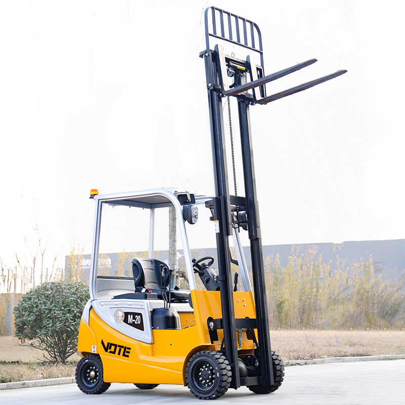 China Hot Selling Electric Forklift with Side Shift Lifting Height 3m 6m Powerful Performance Lithium Battery Forklift Truck