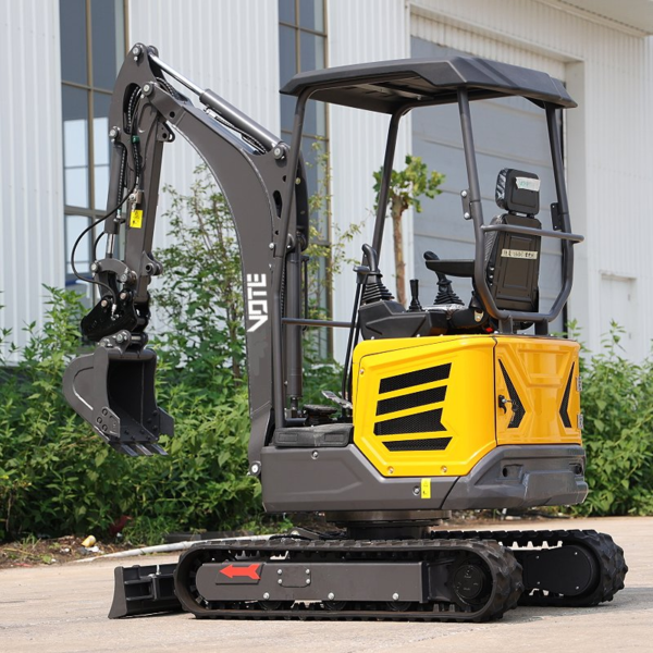 China Hydraulic Mini Excavator 1.8 Ton EPA/Euro 5 Excavator Customization Engine 2ton Micro Excavator for Sale