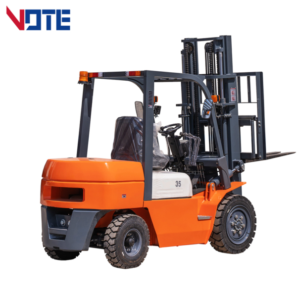 China Manufacturer Japanese Engine 3 Ton Diesel Forklift Diesel Cabin New Energy Forklift