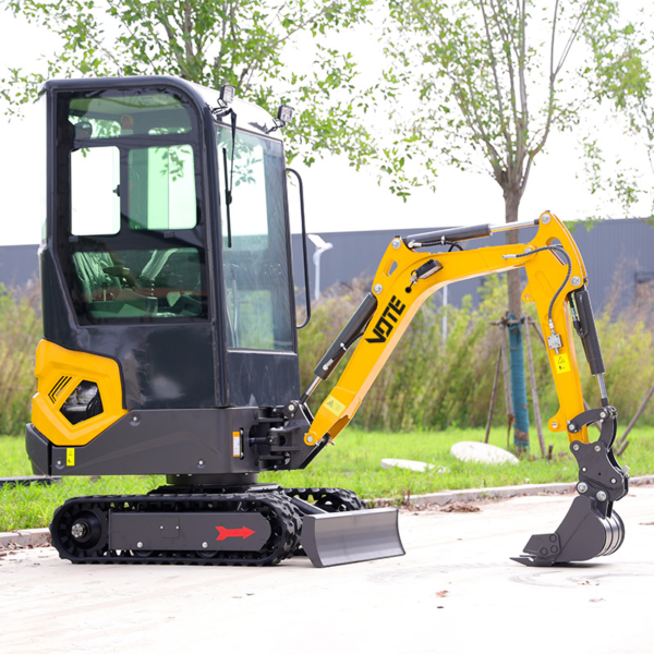China Mini Excavator 1 Ton 1.2 Ton Excavator Mini Bagger with Euro V Engine for Sale