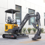 China Mini Excavator 1 Ton 1.8 Ton 2 Ton Compact Excavator Small Digger CE EPA Euro 5 Wholesale Prices with Bucket for Sale