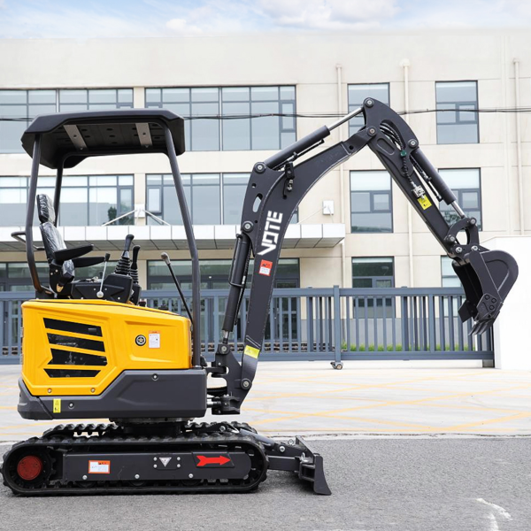 China Mini Excavator 1 Ton 1.8 Ton 2 Ton Compact Excavator Small Digger CE EPA Euro 5 Wholesale Prices with Bucket for Sale