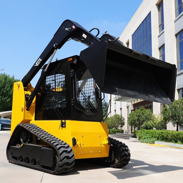 China Mini Wheel Skid Steer Loader 50HP Jc45 Minicargadora with Cheap Price for Sale