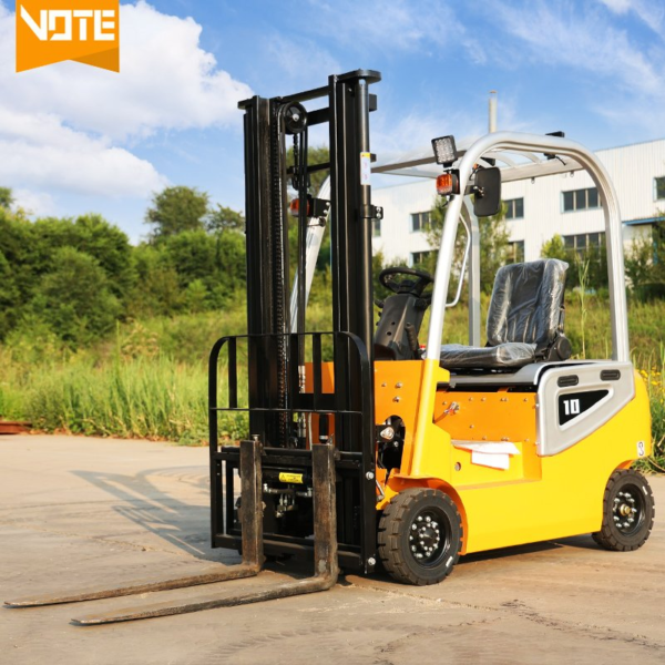 China New Hydraulic Stack Truck Small Fork Lift Pallet Stacker 1.6 Ton 2 Ton Electric Forklift