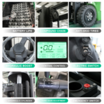 China Portable CE Smart Battery Operated Electric Truck Engine Manual Mini Forklift for Sale