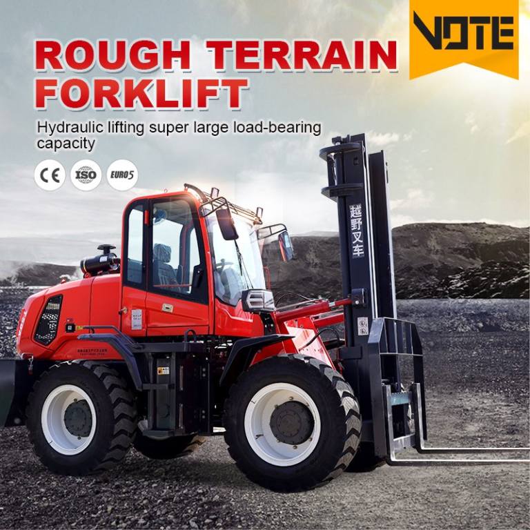 China Supplier Diesel off Road Forklift Mini Forklift Price with Spare Parts Manufacturer 3 Ton 4 Ton 5 Ton 6 Ton
