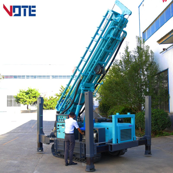 China Supplier Water Well Drilling Rig 1000 Meters Water Well Drilling Machine Rotary Drilling Rig