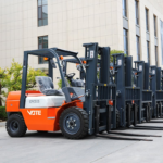 China's Hot New Diesel Forklift Small 5tons Hydraulic Portable Forklift Fast Delivery Counterbalanced Manual Forklift with Cabin