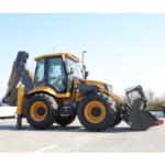 China's Multifunctional Backhoe Loader Comes with a Six-in-One Bucket and Can Be Customized