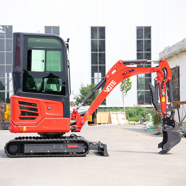 Chinese 2 Ton Excavator Machine CE EPA Engine New Crawler Digger Compact Minibagger Farm Mini Excavator 1 Ton 2 Ton