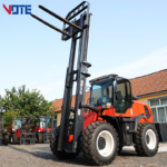 Chinese 3.5 Ton 4 Ton 5 Ton Forklift off Road 4WD 4X4 All Rough Terrain Forklift Diesel Forklift Truck for Sale