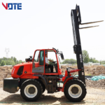 Chinese 3.5 Ton 4 Ton 5 Ton Forklift off Road 4WD 4X4 All Rough Terrain Forklift Diesel Forklift Truck for Sale