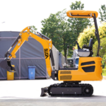 Chinese Factory Mini Excavator CE Euro5 EPA Engine Diesel Farm Garden Crawler with Hydraulic Thumb Bucket