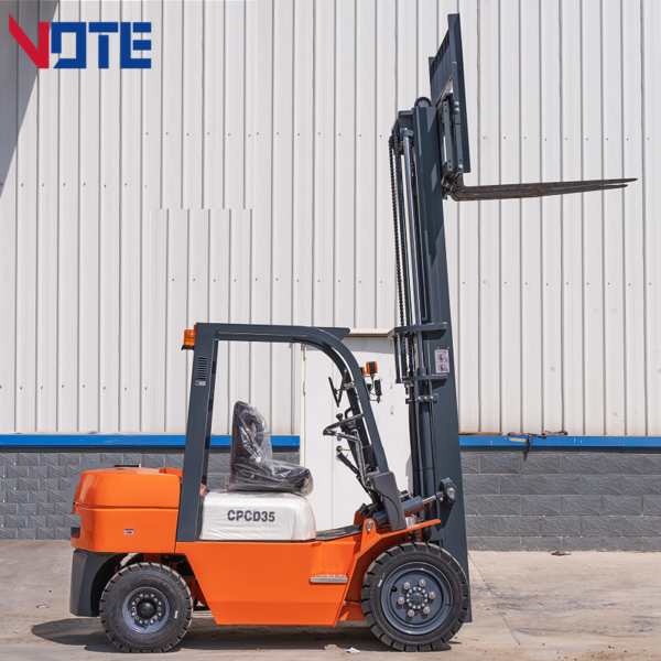 Chinese Factory off Road Forklift 3 Ton 3.5 Ton Forklift off Road All Terrain Forklift 4X4