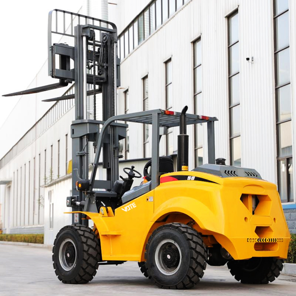 Chinese High Quality Forklift off Road Forklift 3 Ton 4 Ton 5ton 6ton 4X4 Articulated Rough Terrain Forklift