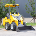 Chinese Manufacturer China Micro Skid Steer Loader with Bucket Attachment Hydraulic Small Mini Skid Steer Loader for Sale