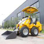 Chinese Manufacturer China Micro Skid Steer Loader with Bucket Attachment Hydraulic Small Mini Skid Steer Loader for Sale