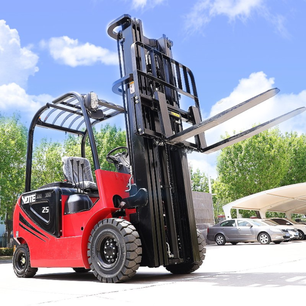 Chinese Manufacturer Electric Forklift 1ton 1.5 Ton 2 Ton 3 Ton Battery 48V Battery Operated Forklift Truck Electric