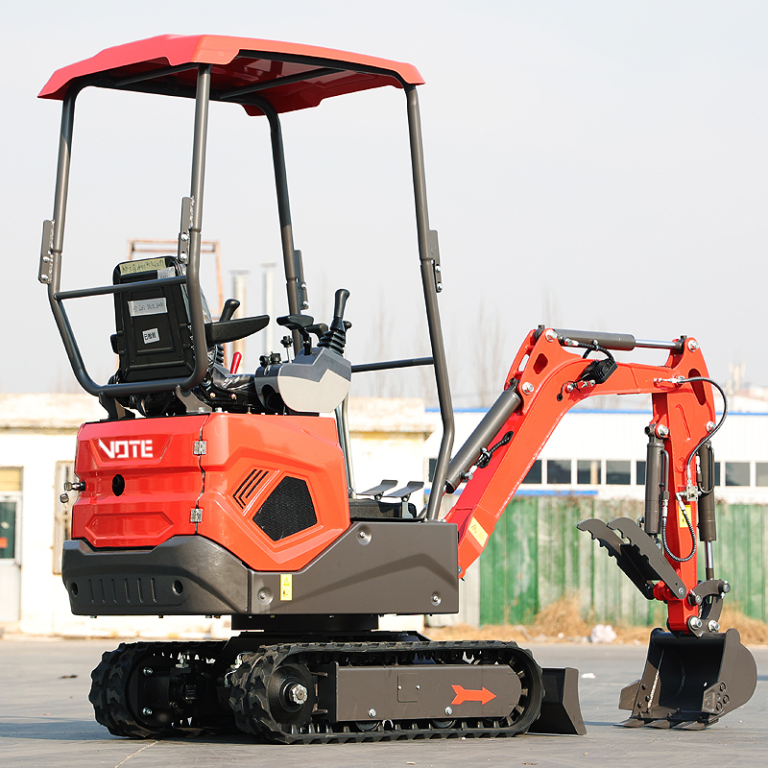 Chinese Mini Excavator 1 Ton Earth-Moving Machinery CE EPA Engine Excavator New Crawler Digger Excavator 1.2 Ton