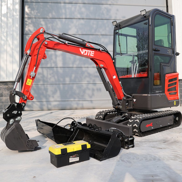 Chinese Mini Excavator Engine Excavator 1.8 Ton Factory Crawler Digger Diesel Cheap Cabin Mini Excavator 1 Ton Prices
