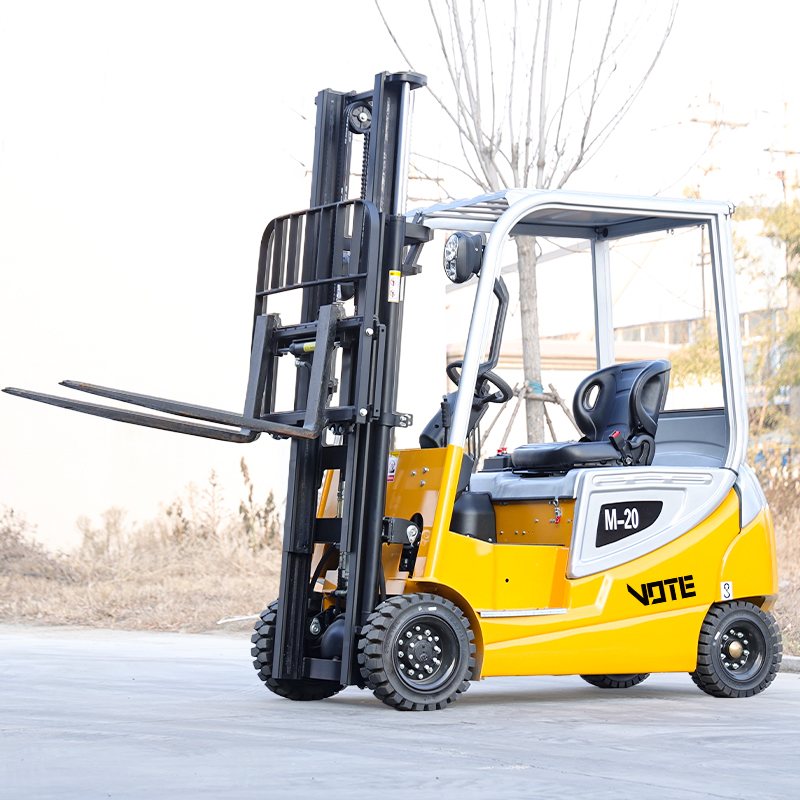 Chinese New Forklifts Small New Lithium Batteries 2 Tons Electric Forklift with Solid Tire High Quality Mini Electric Forklift