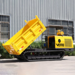 Chinese New Rubber Track CE EPA Skid Loader Mini Crawler Dump/Tracked Vehicle for Tracked Dumper Farm Garden