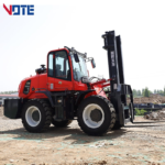 Chinese New Terrain Forklifts Manufacturer High Efficiency Outdoor Use off-Road Forklift Portable Rough Terrain Forklift Price