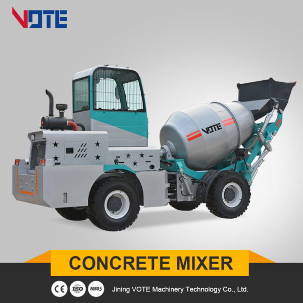 Concrete Self-Loading and Unloading Self-Loading Mixer Fully Automatic Cement Tank Truck One-Piece Machine Transport Drum Mixer