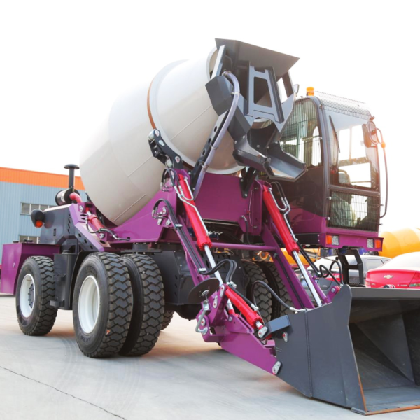 Concrete Transit Self Loading Concrete Mixer Truck Mini Diesel Self Loading Mobile Concrete Mixer Trucks