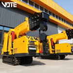 Construction Mini Hoist Remote Control Cranes Mini Spider Lifting 8 Ton Crawler Small Spider Crane Price