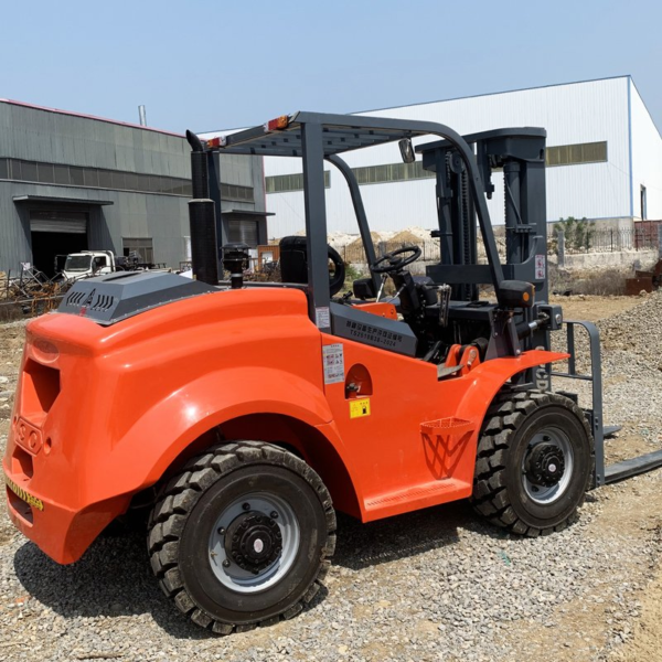 Cross-Country Forklift Multi-Functional 3.5t Integrated Diesel Lift Forks Hydraulic Truck Lifting Forklift for Sale