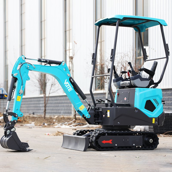 Customizable Minipelle New Crawler Digger Mini Excavator 1 Ton CE EPA Free Shipping Farm Home Excavators Machine